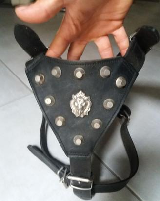 Pettorina 100%CUOIO made in Italy