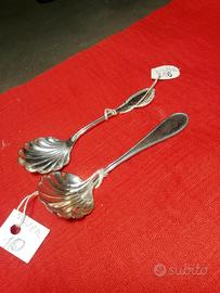 cucchiaini antichi in silver 