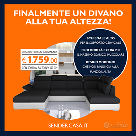 UN DIVANO ECCELLENTE ADATTO ALLE PERSONE ALTE!