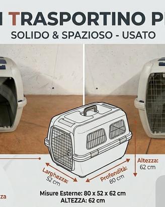 Trasportino cane auto