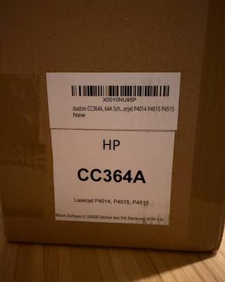 Duston Toner nero CC364A 64A HP LaserJet
