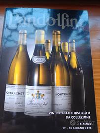 libro di aste di vini