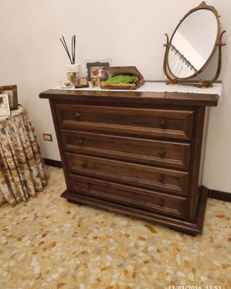 Comò/ cassettiera legno massello