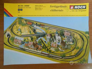 Plastico ferroviario Noch Silbertal scala N