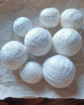 cotone vintage da uncinetto o ricamo