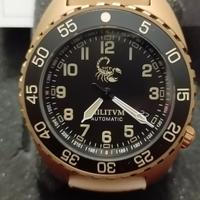 orologio Militum diver automatico in bronzo