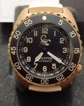 orologio Militum diver automatico in bronzo