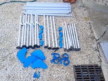 set completo struttura piscina 4 x 2