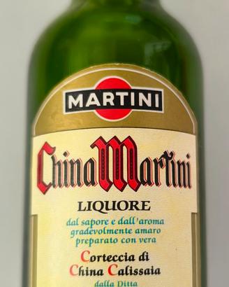 China Martini - Bottiglia Mignon Vintage Vuota 