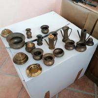 Miniature Vintage in Metallo Ottone