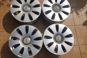 4 cerchi in lega originali Audi da 16
