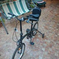 Bici pieghevole con modifiche