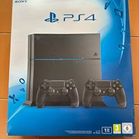 Playstation 4 1TB 2 dual shock