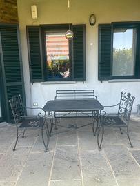 Set tavolo da giardino