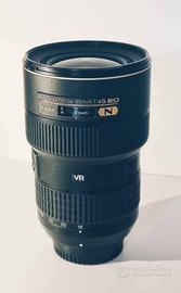Nikon zoom 16-35 f4 afs G ED vr