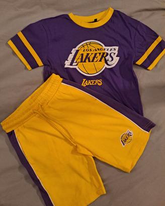 Completo basket Lakers bambino