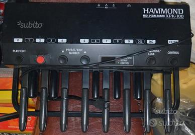 Pedaliera portatile Hammond XPK-100