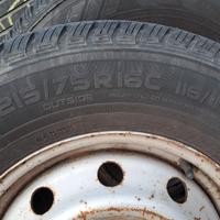 ruote complete di cerchione per ducato 244