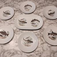 Servizio da pesce Kahla german democratic republic