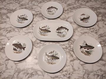 Servizio da pesce Kahla german democratic republic