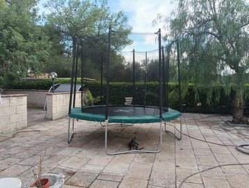 Trampolino da giardino