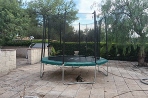 Trampolino da giardino