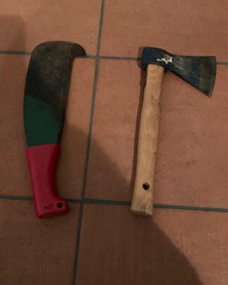 Roncola e ascia