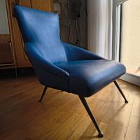 Coppia poltrone Gigi Radice anni '50