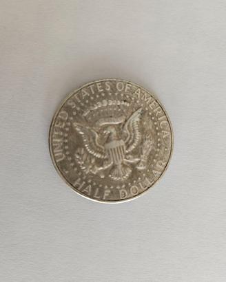 MONETA KENNEDY HALF  DOLLAR DEL 1969