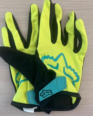 Guanti mtb fox ragazzo 10-12 anni