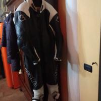 tuta in pelle intera record tg58 