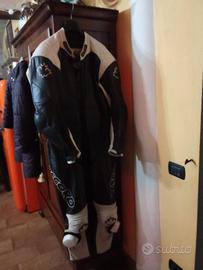 tuta in pelle intera record tg58 