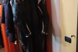 tuta in pelle intera record tg58 