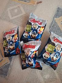 4 bustine avengers vintage collezione 