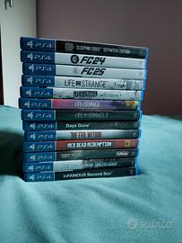 lotto giochi PS4 da collezione nuovi 15/20€ l'uno 