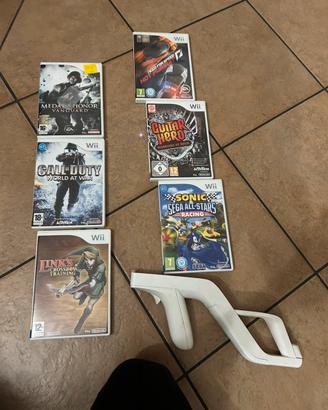 Lotto 5 giochi piu accessorio