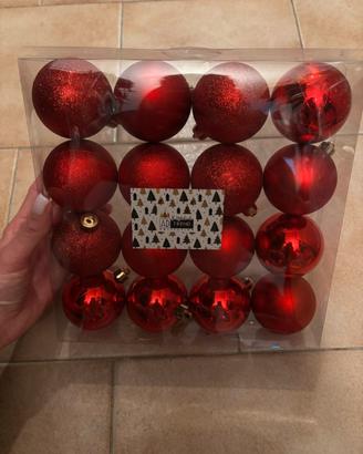 n 16 palline di natale 