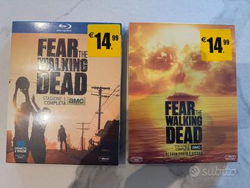 DVD Blu/ray Fear the walking dead stagioni 1 e 2