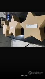 Set 3 scatole a stella per decoupage Stamperia