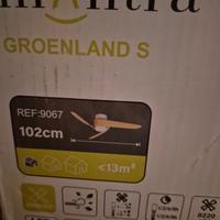 Lampadario ventilatore a pale