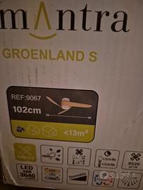 Lampadario ventilatore a pale