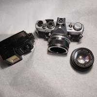 Olympus OM-1 vintage – kit completo 