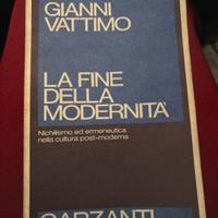 La fine della modernita Gianni Vattimo