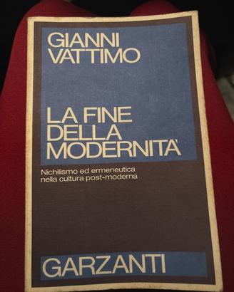 La fine della modernita Gianni Vattimo