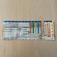 Biglietto Inter - Juventus 1996