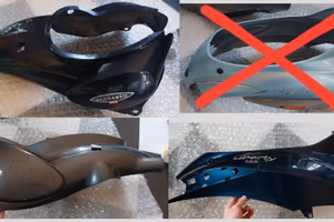 codoni carene posteriori per scooter vari 