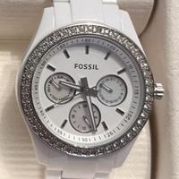 Orologio da donna Fossil bianco elegante