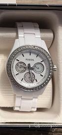 Orologio da donna Fossil bianco elegante