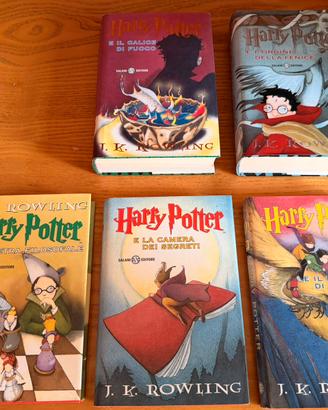 Harry Potter 5 Volumi prime edizioni