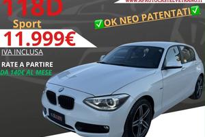 Bmw 118d 5p. Sport